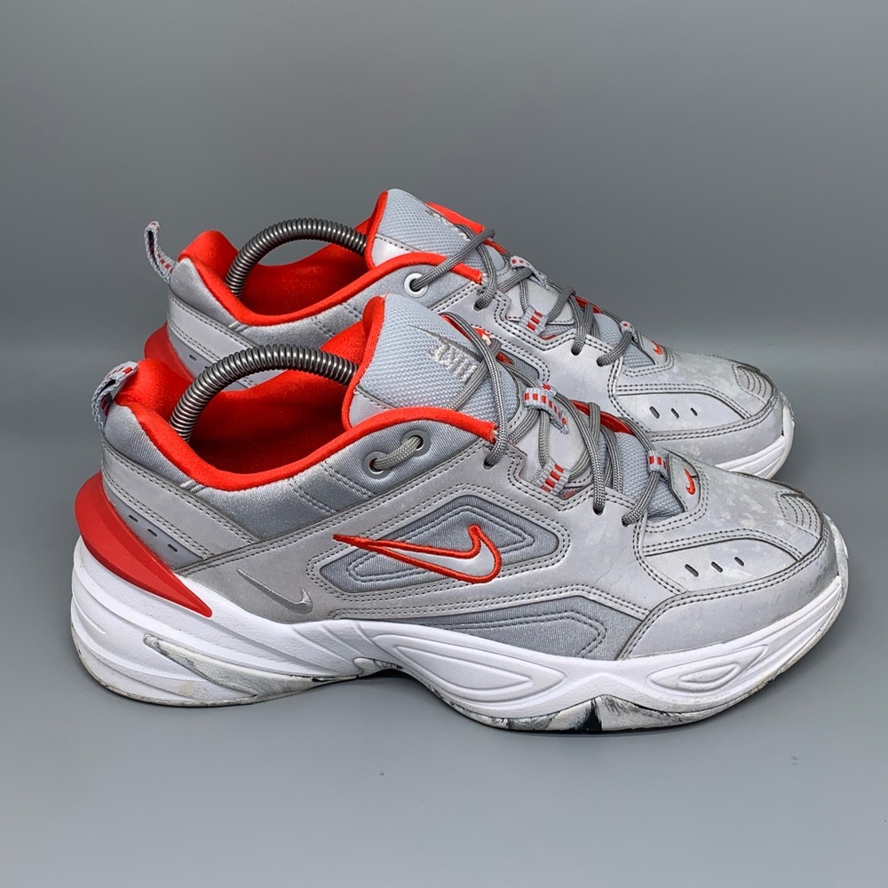 Nike Athletic Shoes in Gray and Red